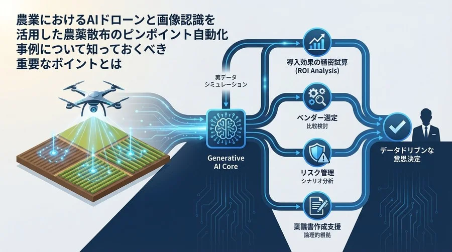 農業用AIドローン導入のROIを最大化する：経営判断のための意思決定支援プロンプト集