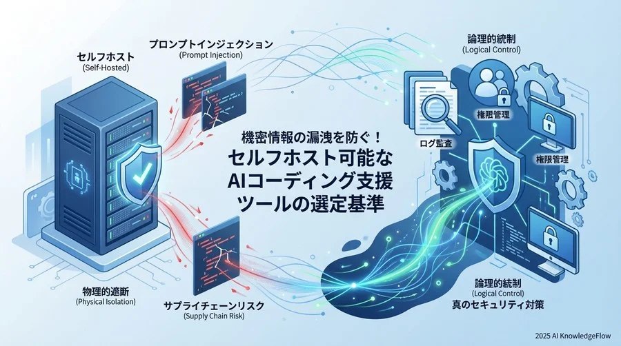 誤解①：ネットワーク遮断で「学習データ流出」は完全に防げる - Section Image