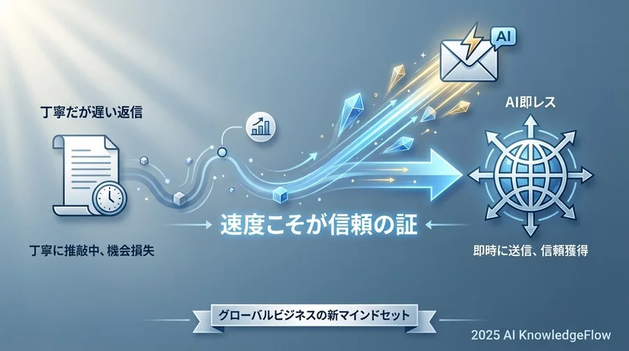 誤解①：「AI翻訳のメールは相手に失礼だ」 - Section Image