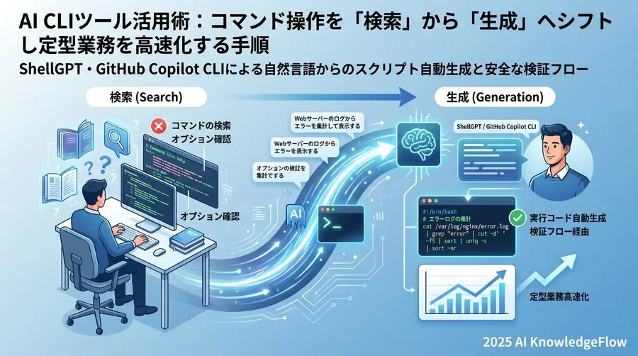 AI CLIツールの基本原理と主要アーキテクチャ - Section Image