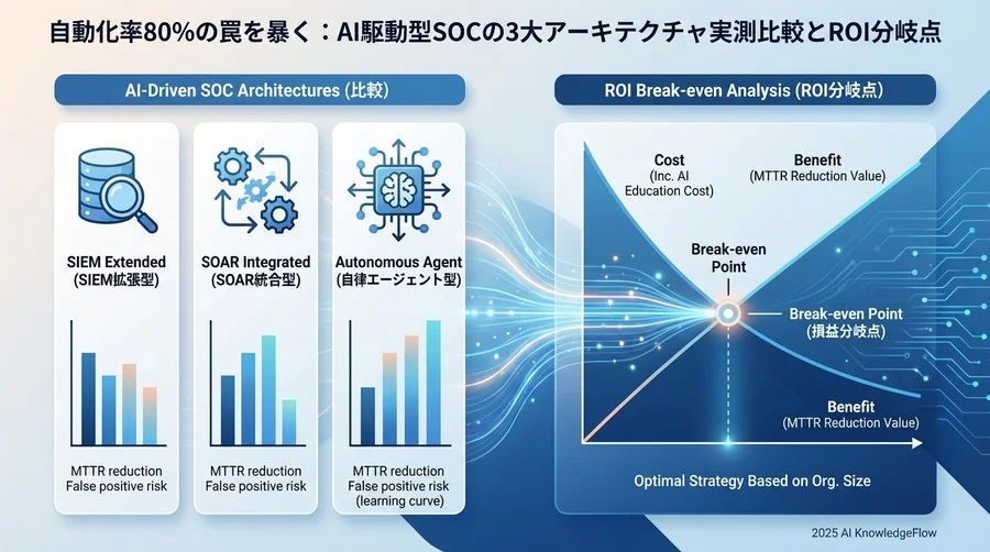 検証環境と評価メトリクス：3つのAIアーキテクチャ - Section Image