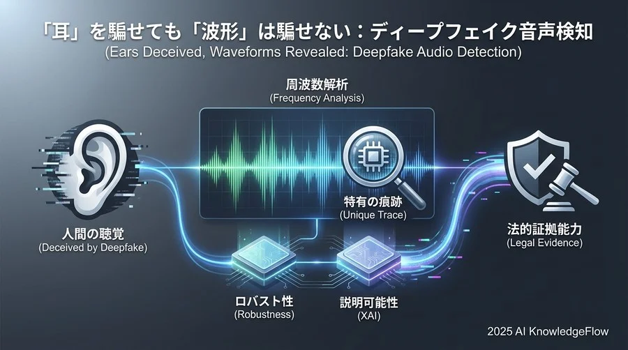 Q1. なぜ「周波数解析」がディープフェイクの急所なのか？ - Section Image