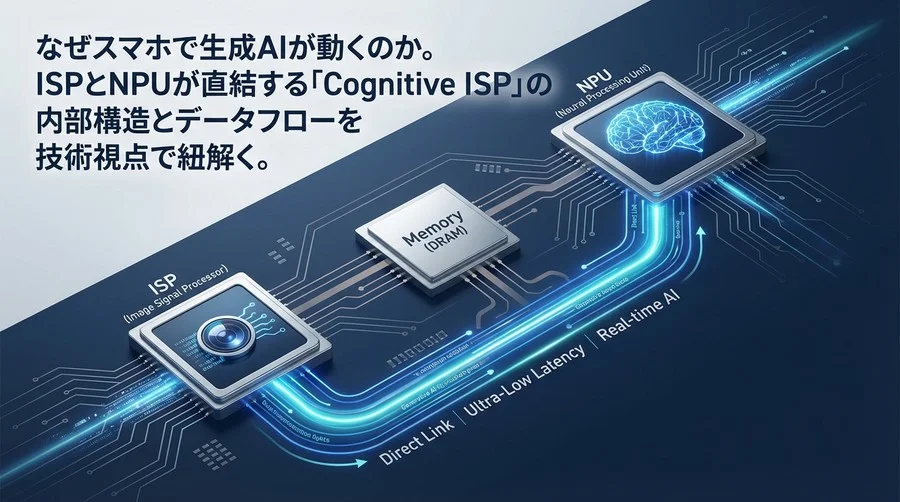 Snapdragon 8 Gen 3の技術詳細：Cognitive ISPとNPU直結による「超低遅延」の実現