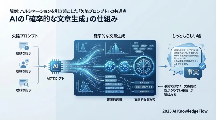 解剖：ハルシネーションを引き起こした「欠陥プロンプト」の共通点 - Section Image