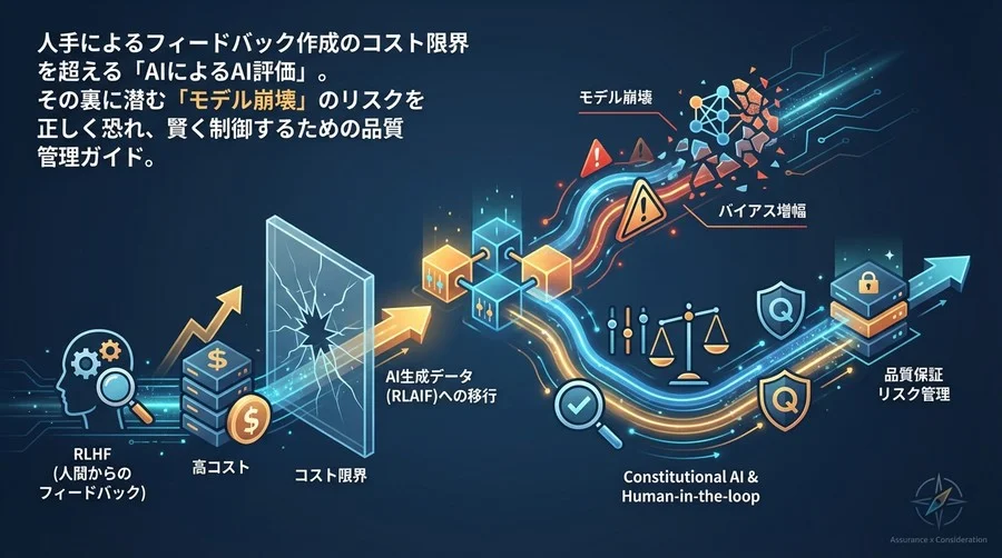 RLHF: AI生成データ導入におけるコストとリスク管理