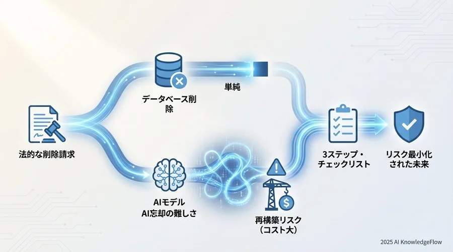 なぜ「AIのデータ削除」はデータベース削除より深刻なのか - Section Image