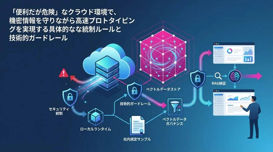 Google ColabとChromaの企業利用：RAG検証を安全に許可するためのセキュリティ統制と技術的ガードレール