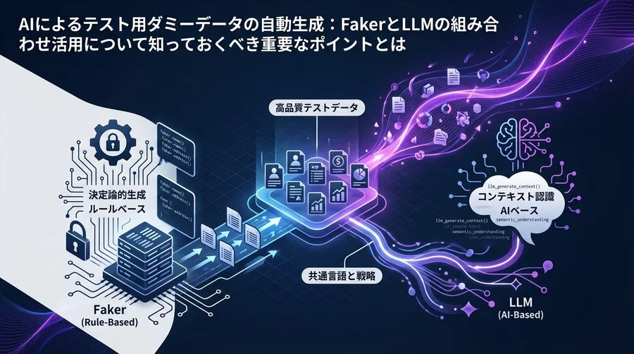 FakerとLLMを駆使したテストデータ生成の用語集