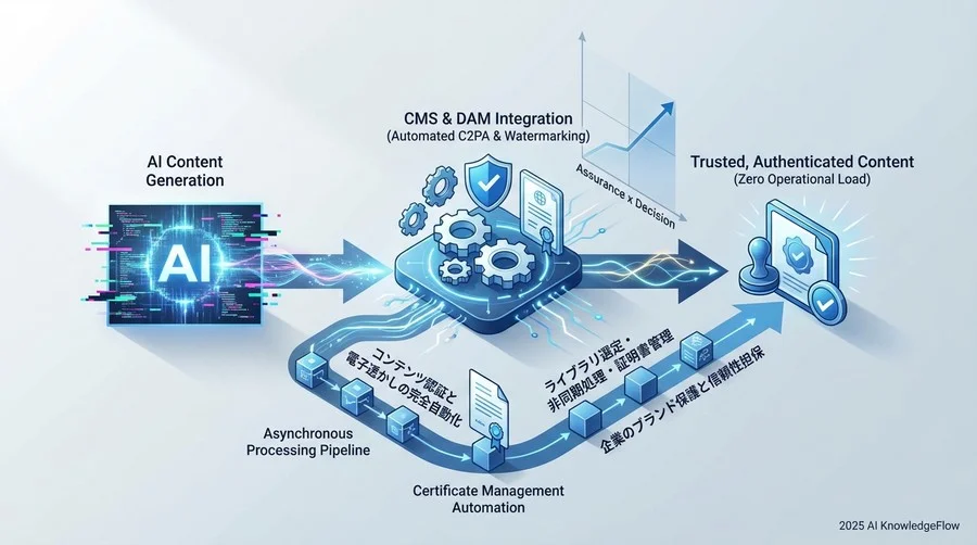 実装設計：CMS/DAM連動型自動署名パイプラインの構築 - Section Image