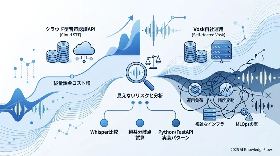 2. 技術リスク評価：Vosk自社ホストで躓く3つのポイント - Section Image