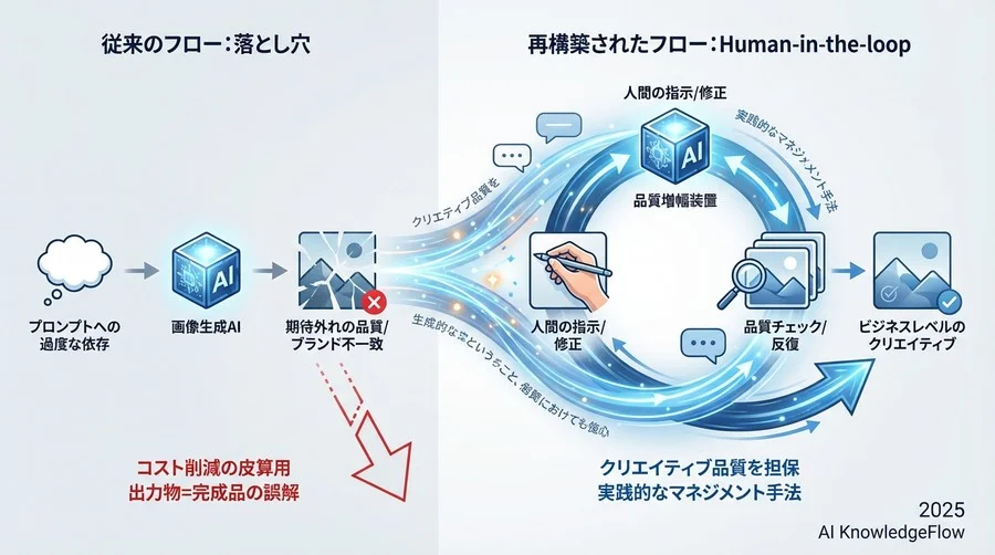 誤解①：「詳細なプロンプトさえあれば、誰でもプロ級のデザインが作れる」 - Section Image
