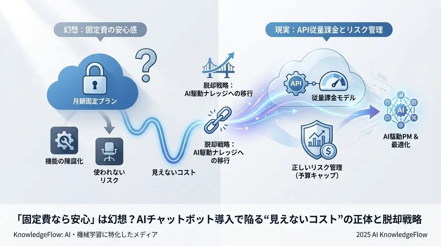 誤解①：「月額固定プランなら予算オーバーのリスクがない」の嘘 - Section Image