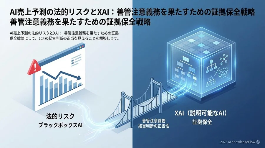 法的証拠としてのXAI（Explainable AI）：技術を「弁明書」に変える - Section Image
