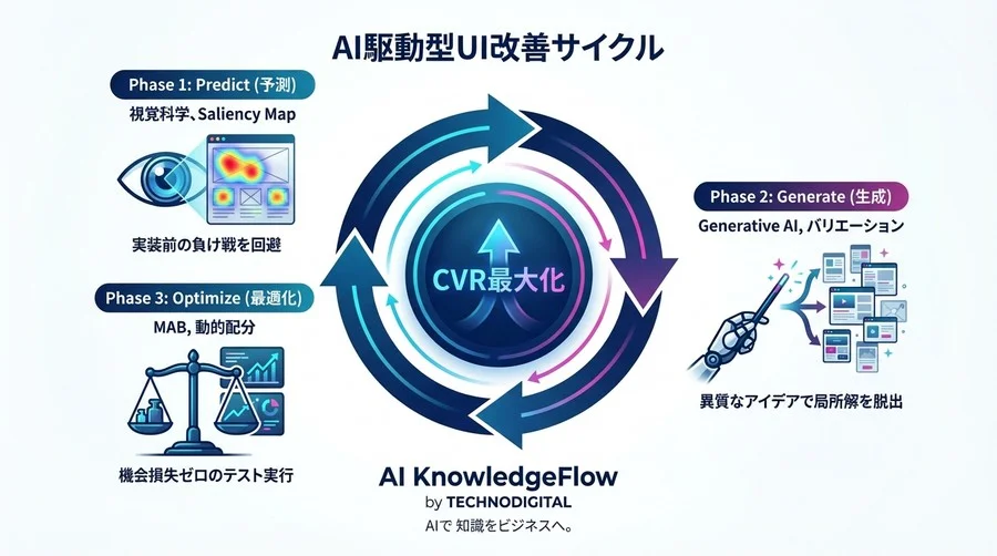 なぜ「かっこいい」デザインが売れない？視覚科学とAIが暴くUIの正解と検証コスト6割削減プロセス - Conclusion Image