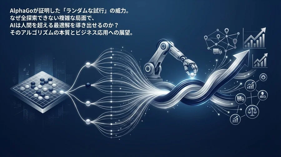 全探索の限界を超えるモンテカルロ木探索：AlphaGoのロジックが導くビジネス意思決定の最適解