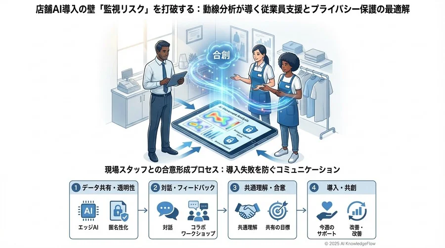 現場スタッフとの合意形成プロセス：導入失敗を防ぐコミュニケーション - Section Image 3
