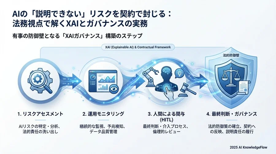 有事の防御壁となる「XAIガバナンス」構築のステップ - Section Image 3