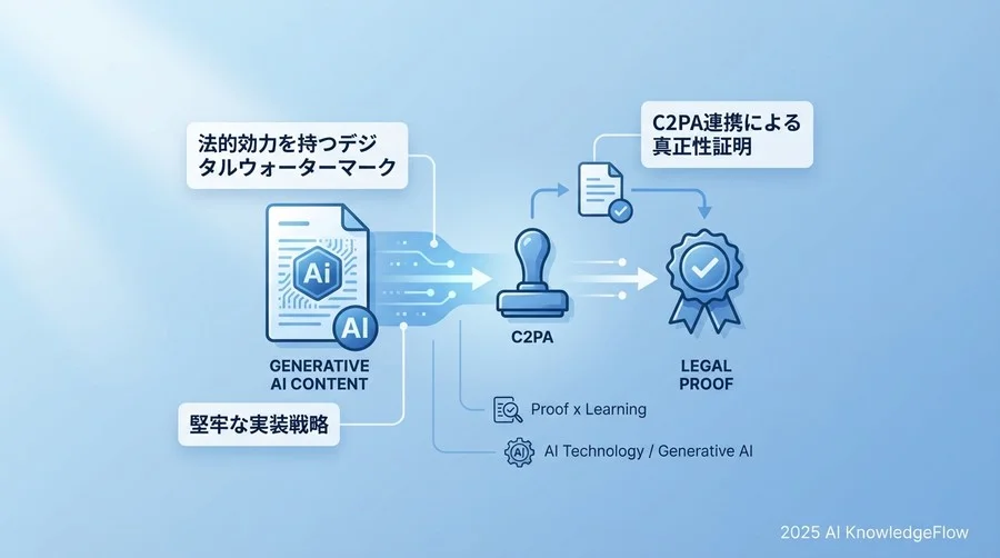 原則：法的証拠能力を担保する「3つの耐性」基準 - Section Image