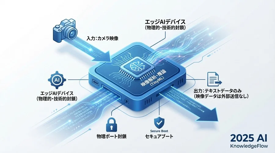 第1の防衛線：エッジAIデバイスの物理的・技術的封鎖 - Section Image