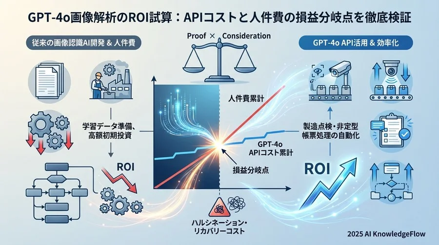 ROI分析ケース1：インフラ・製造現場における「一次点検」の自動化 - Section Image