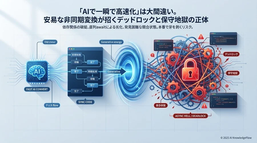 誤解②：「非同期化すれば必ずパフォーマンスが上がる」 - Section Image
