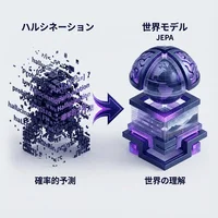 「もっともらしい嘘」からの脱却：JEPAと世界モデルが描く次世代AIの全貌