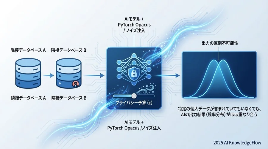 差分プライバシーの数学的本質：出力に「もっともらしい嘘」を混ぜる - Section Image
