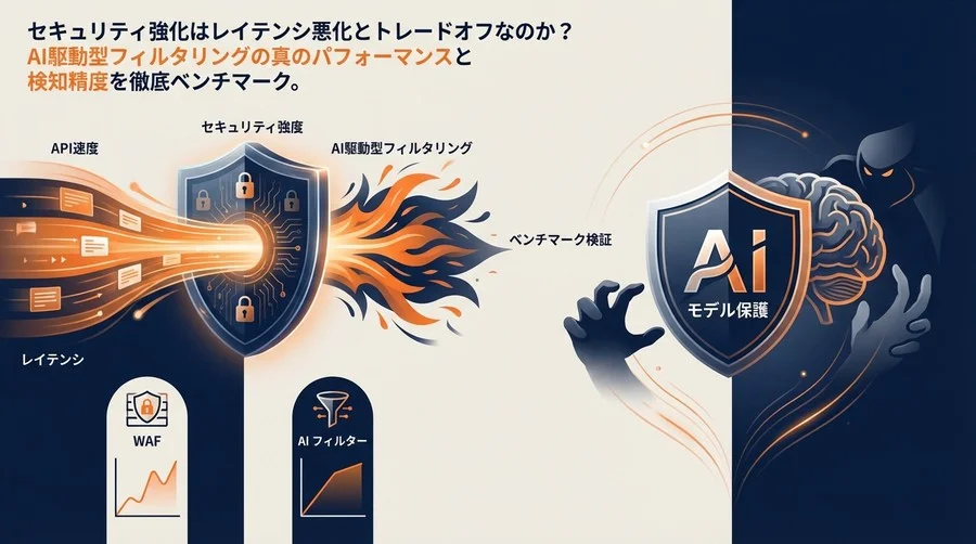 APIセキュリティの「速度」と「強度」は両立するか？AI駆動型フィルタリングの実測ベンチマークとモデル保護効果