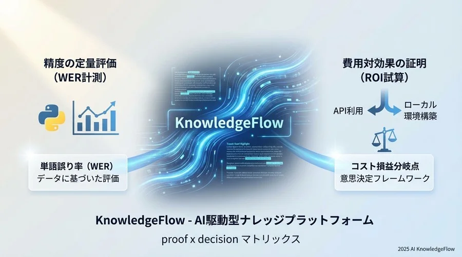 なぜ「動くだけ」の自動化では失敗するのか：定量評価の必要性 - Section Image