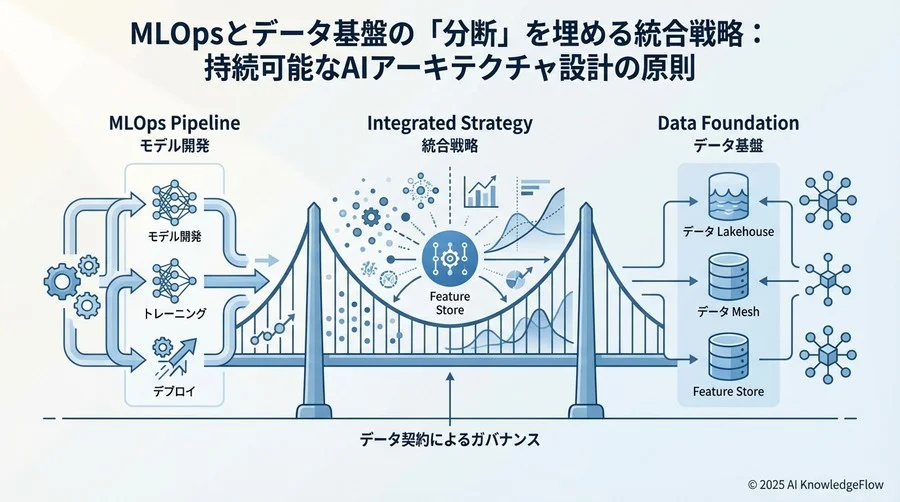 統合戦略の核心：Feature Storeを「ハブ」にする思考法 - Section Image