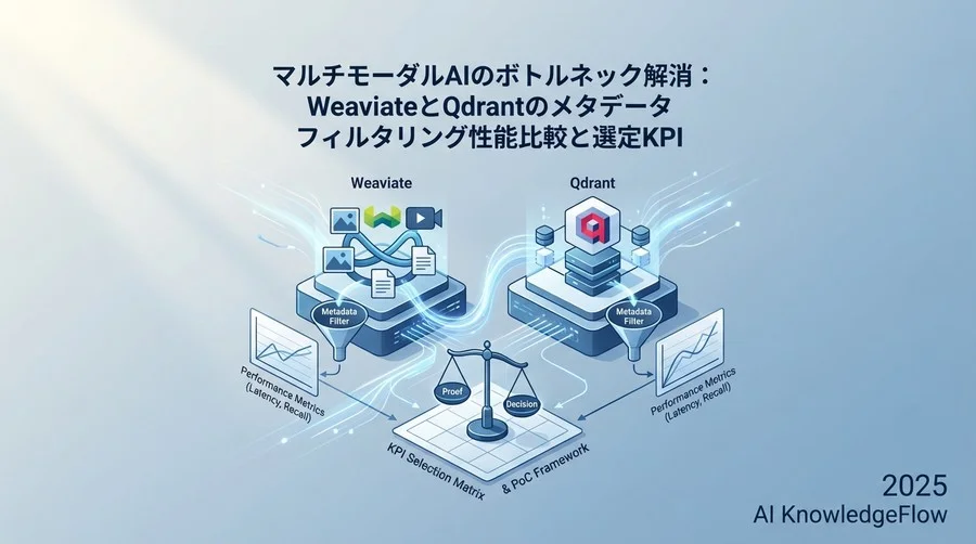 なぜマルチモーダル開発で「フィルタリング性能」が成否を分けるのか - Section Image