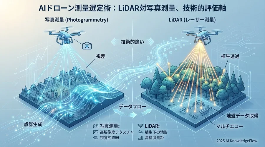 比較の前に知るべき3つの技術的評価軸 - Section Image