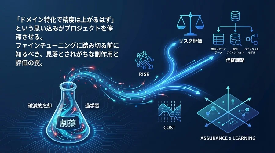 埋め込みモデルのファインチューニングは「劇薬」だ：RAG精度向上のためのリスク評価と代替戦略