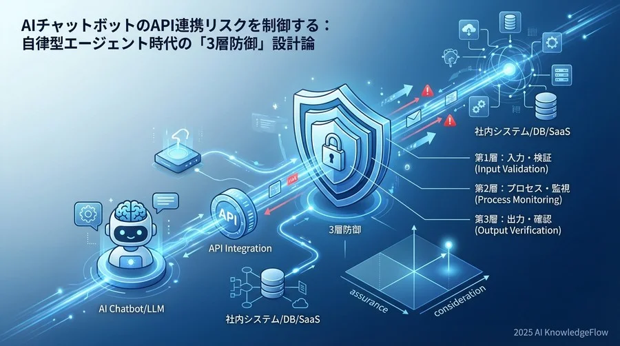 「読むAI」から「書くAI」へ：API連携で変質するリスクの正体 - Section Image