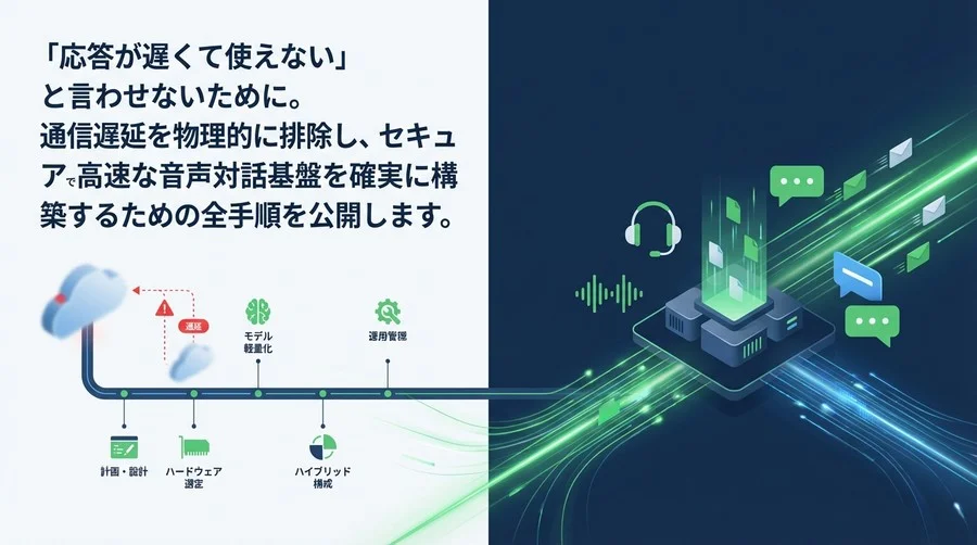 遅延ゼロへの挑戦：エッジAIボイスボット導入・運用ロードマップ