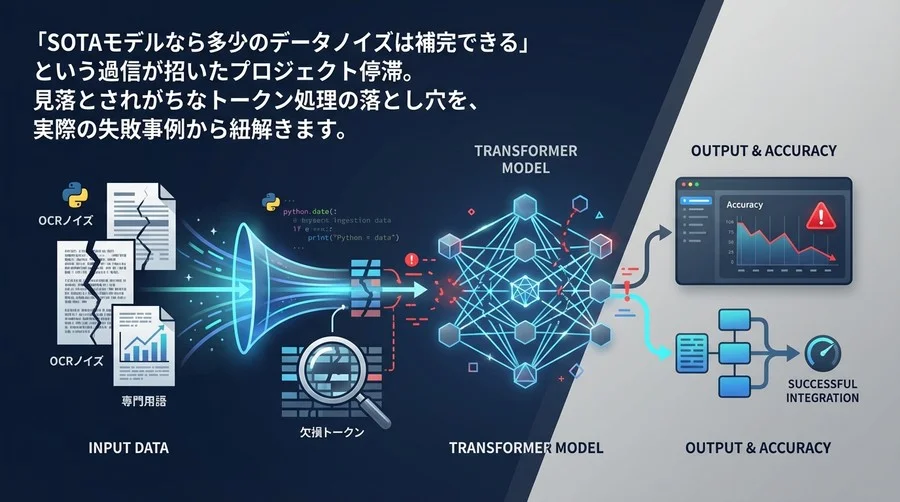 最新Transformerでも精度が出ない「真犯人」とは？金融AIプロジェクトの失敗から学ぶ欠損トークン処理の落とし穴