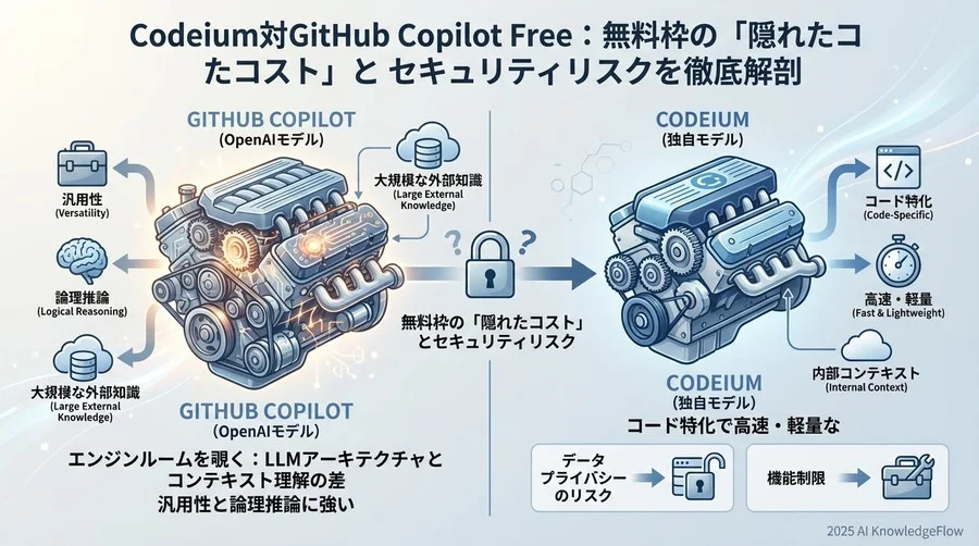 エンジンルームを覗く：LLMアーキテクチャとコンテキスト理解の差 - Section Image