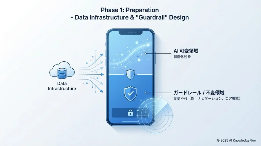 【フェーズ1：準備】データ基盤整備と「ガードレール」の設計 - Section Image