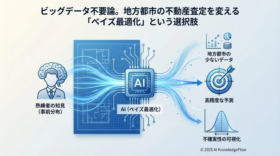 2. 熟練査定員の「相場観」をAIに移植する「事前分布」の魔法 - Section Image