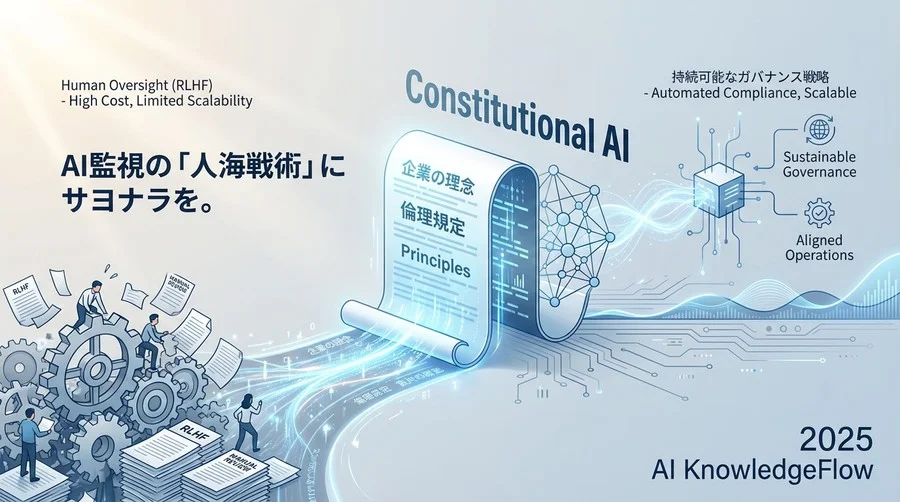 技術トレンド解説：AIがAIを律する「Constitutional AI」のメカニズム - Section Image