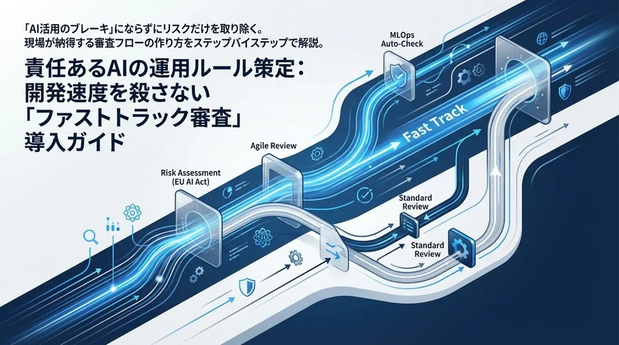 責任あるAIの運用ルール策定：開発速度を殺さない「ファストトラック審査」導入ガイド