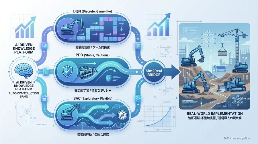 比較対象となる3つの主要アルゴリズム - Section Image