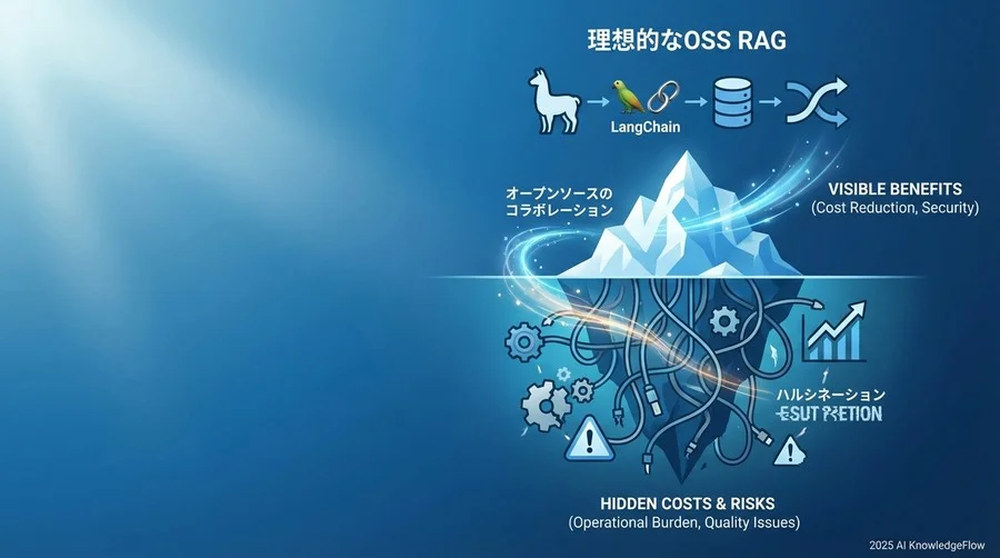技術的負債のリスク：LangChainの抽象化とLlamaの日本語性能 - Section Image