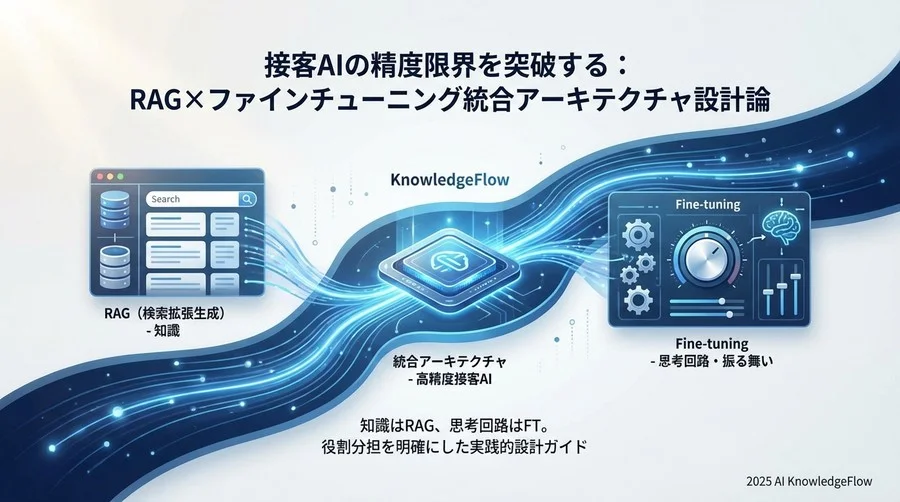 コンポーネント詳細2：FTモデルに最適化したRAG検索基盤 - Section Image