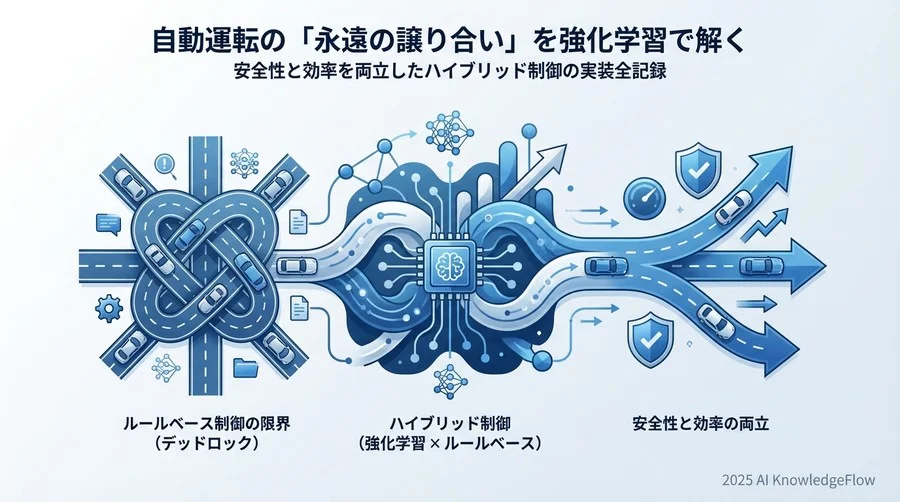 選定の分岐点：なぜ「完全な強化学習」ではなく「ハイブリッド」だったのか - Section Image