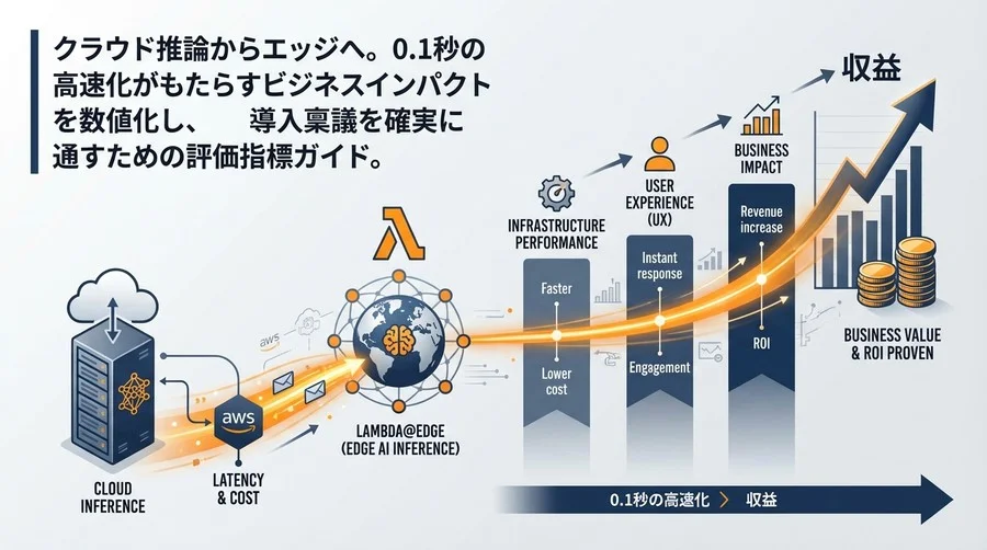 Lambda@Edge導入のROIを証明する：エッジAI推論のビジネス価値換算ガイド