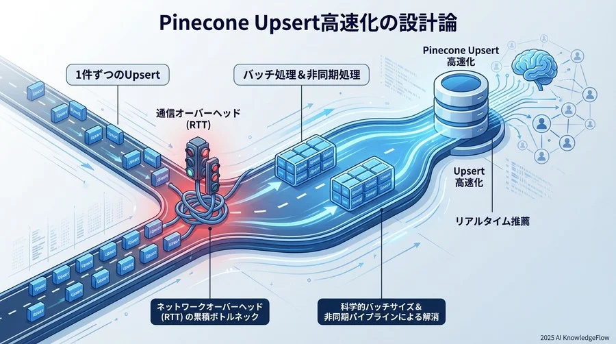 PineconeのUpsert処理における「見えないボトルネック」の正体 - Section Image