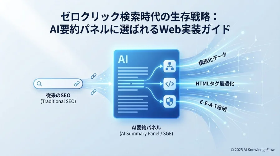 ステップ1：AIが好む「構造化データ（Schema.org）」の記述と実装 - Section Image