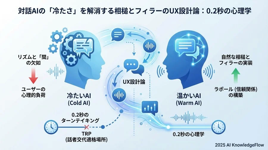 会話分析（CA）から学ぶ：人間らしさを構成する「相槌」と「フィラー」の正体 - Section Image