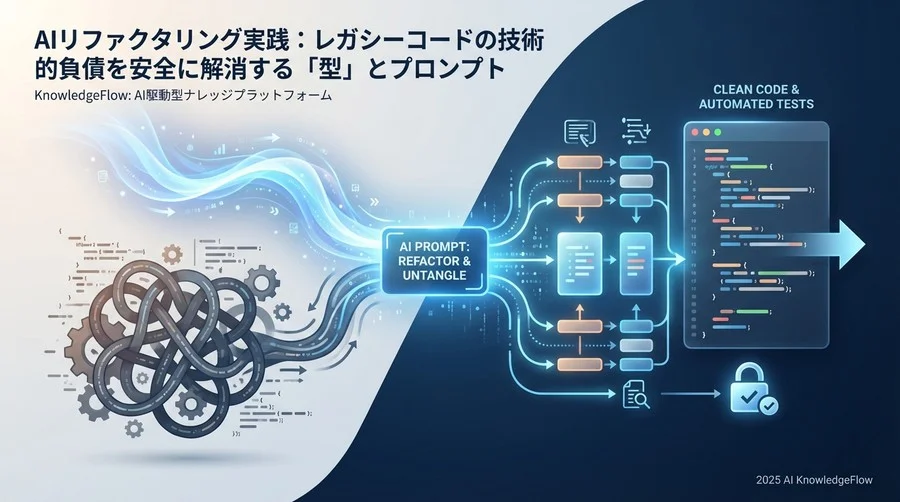 準備編：AIに意図を伝える「3つの基本プロンプト構造」 - Section Image